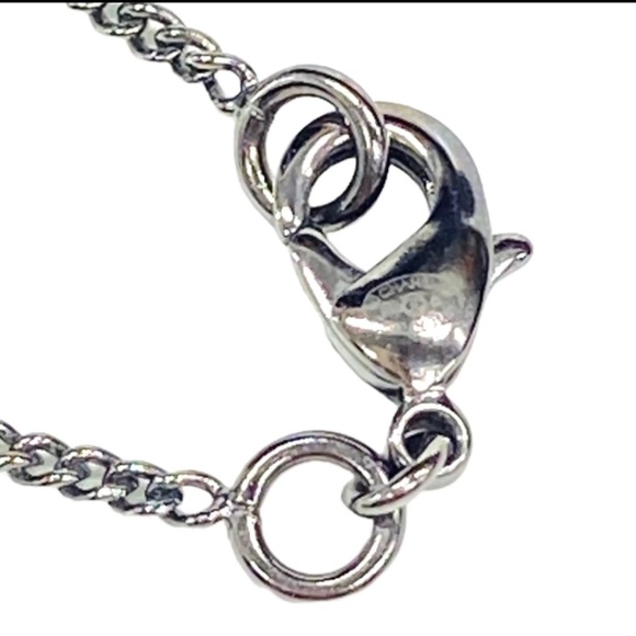 CHANEL Black Rhinestone CC Necklace - Picture 5 of 6